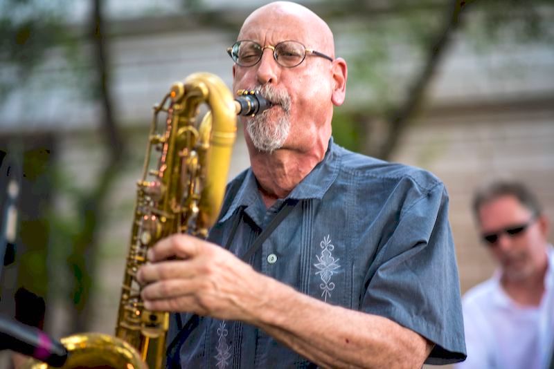 Blowing The Baritone Sax