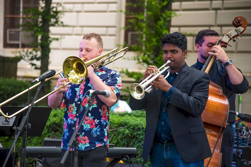 Wagner Jazz Ensemble Horns